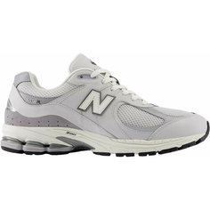 Кроссовки New Balance 2002, полнота F, размер 8 US, белый/серый