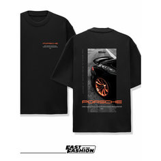 Футболка FAST OF THE FASHION, размер XL, черный