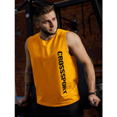 Майка CroSSSport, размер 54, желтый