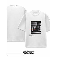 Футболка FAST OF THE FASHION, размер XL, белый