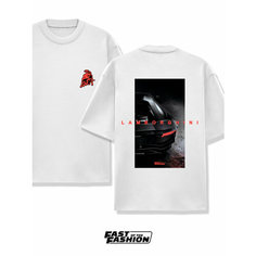 Футболка FAST OF THE FASHION, размер M, белый