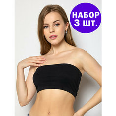 Топ SeamlessFlex, 3 шт., размер 4L-48, nero