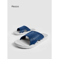 Шлепанцы Reezo, размер 42-43, серо-голубой