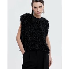 Топ Gloria Jeans GJ BLACK, размер XS (38-40), черный