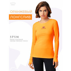 Лонгслив S.P.S.M. Спорт, размер 3XS, , оранжевый