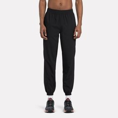 Брюки Reebok Running Track, размер L INT, black