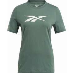 Футболка Reebok Vector Graphic Tee, размер XS, зеленый