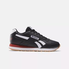 Кроссовки Reebok Glide, размер 9,5 US, черный/белый/красный