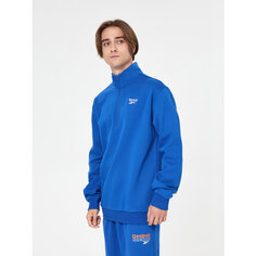 Свитшот Reebok Identity Small Logo, размер M INT, , голубой