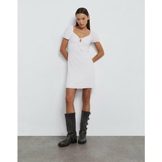 Платье Gloria Jeans, размер XS (38-40), белый
