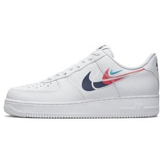 Кроссовки NIKE Air Force 1 Low Quadruple Swoosh, размер 9 US, белый