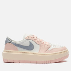Кеды NIKE Air Jordan 1 Elevate Low, размер 8.5 US, atmosphere/white/guava ice/light steel grey