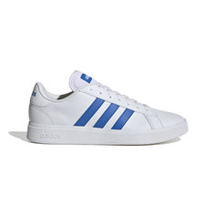 Кеды adidas Grand Court Base, размер 7,5 UK, белый/синие полосы