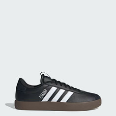 Кеды adidas VL Court 3.0, размер 8 UK, core black /cloud white/gum