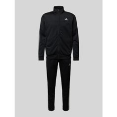 Костюм спортивный adidas Sportswear Small Logo Tricot Colorblock Track Suit, размер S INT, черный