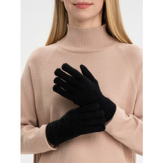Перчатки шерстяные перчатки для женщин, размер единый, черный Veni Ram Shop