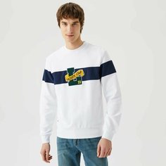 Свитшот LACOSTE Classic fit, размер T6, , белый