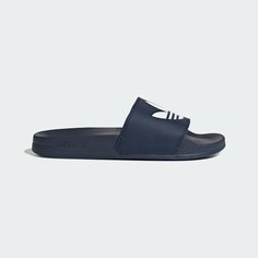 Шлепанцы adidas Originals Adilette lite, размер 12 UK, синий, белый
