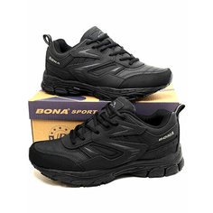Кроссовки Bona DMX Edge Adventure, полнота 6 (RU)/ на среднюю стопу, размер 45, черный/графит