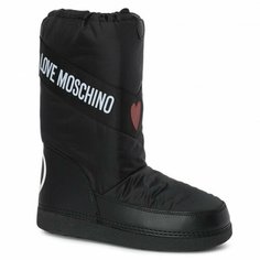 Сапоги LOVE MOSCHINO, размер 37-38, черный
