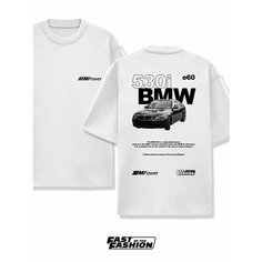 Футболка FAST OF THE FASHION, размер L, белый
