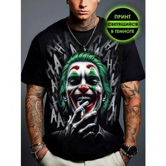 Футболка Romax Tex Джокер, размер 54, черный