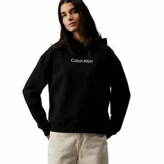 Худи CALVIN KLEIN HERO LOGO HOODIE, размер TS, , черный