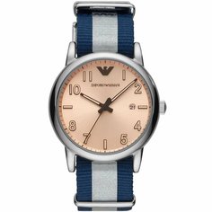 Наручные часы EMPORIO ARMANI Luigi, синий/серебристый