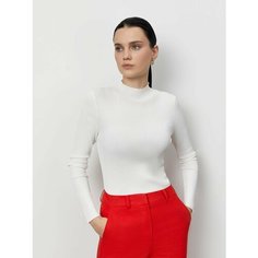 Водолазка JUST CLOTHES, размер 38, , белый