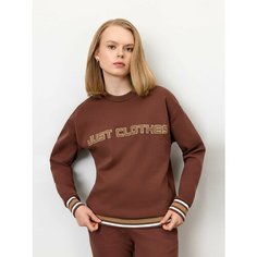 Толстовка JUST CLOTHES, размер M, , коричневый