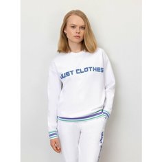 Толстовка JUST CLOTHES, размер S, , белый