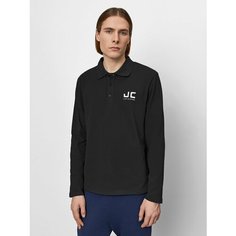 Поло JUST CLOTHES, 1 шт., размер XL, черный