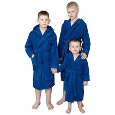 Халат BIO-TEXTILES, размер 32, синий
