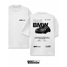 Футболка FAST OF THE FASHION, размер M, белый