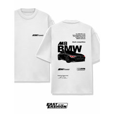 Футболка FAST OF THE FASHION, размер L, белый