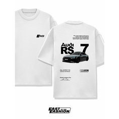 Футболка FAST OF THE FASHION, размер XL, белый