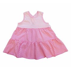 Платье Сказка, размер 98/104-56, розовый