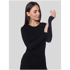 Лонгслив Tactilica, размер 2XL, , чёрный