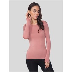 Лонгслив Tactilica, размер 2 XL, , розовый