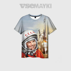 Футболка VseMayki.Ru, размер 72/74, белый