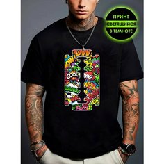 Футболка Romax Tex, размер 54, черный
