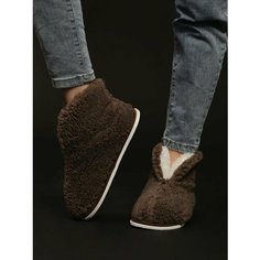 Тапочки ivshoes, размер 35-36, темно-коричневый