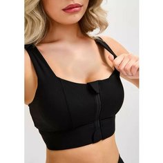 Топ, размер 2XL, черный Elena Body