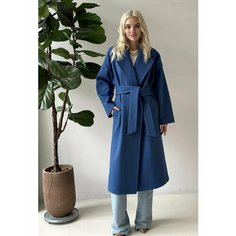 Пальто MY ATELIER DRESS, размер ONESIZE, синий