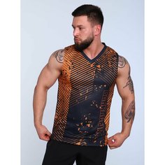 Майка спортивная Barracuda, размер 3XL, оранжевый