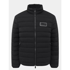 Пуховик EA7 EMPORIO ARMANI, размер XXL, черный