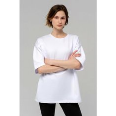 Футболка Магазин Толстовок, размер L-50-Unisex-(Женский), Белый/White