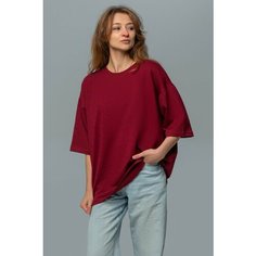 Футболка Магазин Толстовок, размер L-50-Unisex-(Женский), бордовый