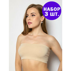 Топ SeamlessFlex, 3 шт., размер 4L-48, skin