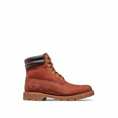 Ботинки тимберленды Timberland 6 INCH LACE UP BOOT, размер 10,5 US, темно-красный